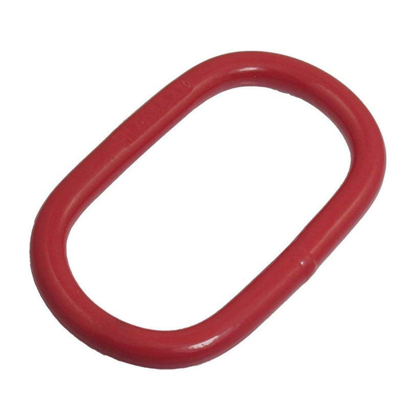 COMOK 2T 4400Lbs High Strength Oval Lashing Lifting Ring Tool, Red - Image 1
